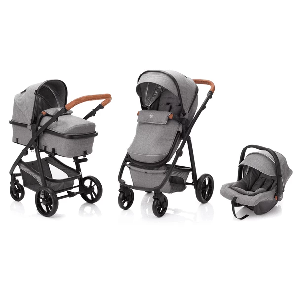 Fill Kinderwagen Set Panther Lichtgrijs Melange 1 Fill Kinderwagen Set Panther Lichtgrijs Melange