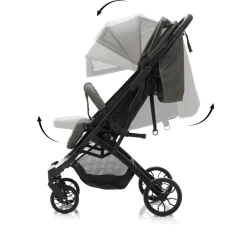 Fill Kinderwagen Style R Elite Olive Melange -Kinderwagen Korting fill kinderwagen style r elite olive melange a411205 3
