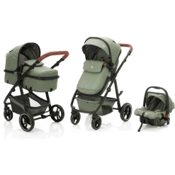 Fill Kinderwagenset Panther Elite Forrest Green Melange