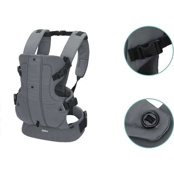 Fillikid Buikdrager Sport Grijs 2 Fillikid Buikdrager Sport Grijs - Afbeelding 2