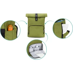 Fillikid Luier Rugzak Tokyo Kiwi Melange -Kinderwagen Korting fillikid luier rugzak tokyo kiwi melange a366613 2