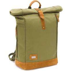 Fillikid Luierrugzak Rolltop Canvas Olijfgroen