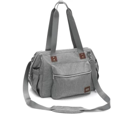 Fillikid Luiertas Melange Lichtgrijs