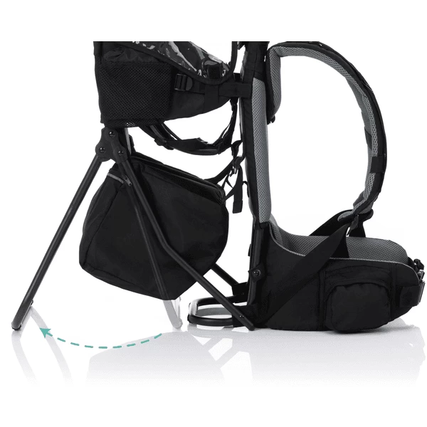 Fillikid Rugdrager Explorer Zwart 2 Fillikid Rugdrager Explorer Zwart - Afbeelding 2