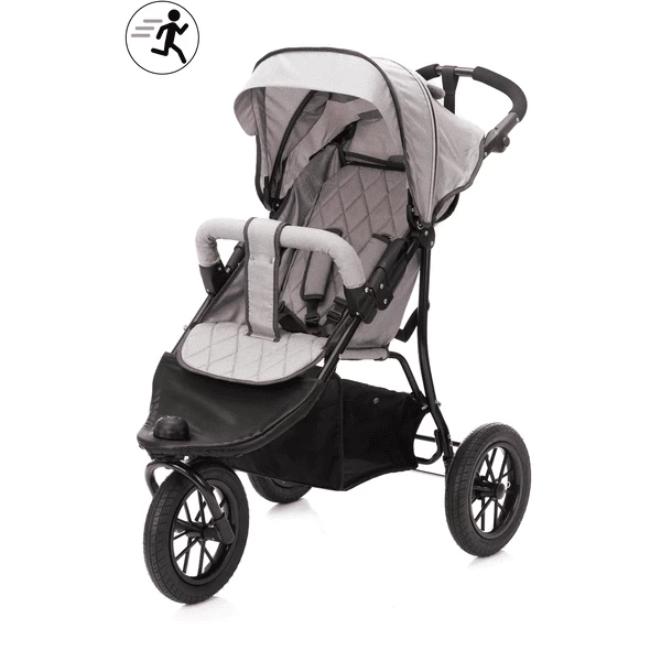 Fillikid Wandelwagen Jogger Licht Grijs Gemêleerd 2 Fillikid Wandelwagen Jogger Licht Grijs Gemêleerd - Afbeelding 2