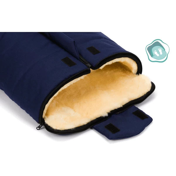 Fillikid Winter Voetenzak Jarvis Lamsleer Marine 5 Fillikid Winter Voetenzak Jarvis Lamsleer Marine - Afbeelding 5