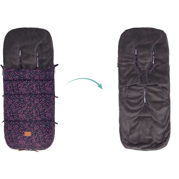 Fillikid Winter Voetenzak Kinley Bloemen Klein 2 Fillikid Winter Voetenzak Kinley Bloemen Klein - Afbeelding 2
