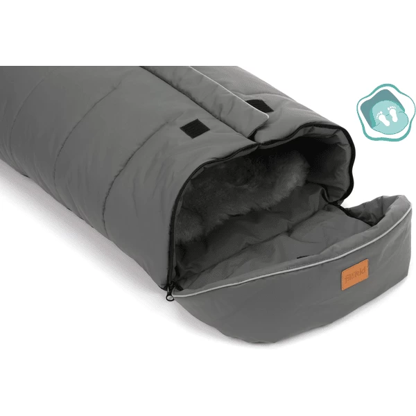 Fillikid Winter Voetenzak Mavensi Lamsleer Grijs 2 Fillikid Winter Voetenzak Mavensi Lamsleer Grijs - Afbeelding 2