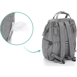 Fillikid Wisselende Rugzak Paris Melange Lichtgrijs -Kinderwagen Korting fillikid wisselende rugzak paris melange lichtgrijs a291241 2