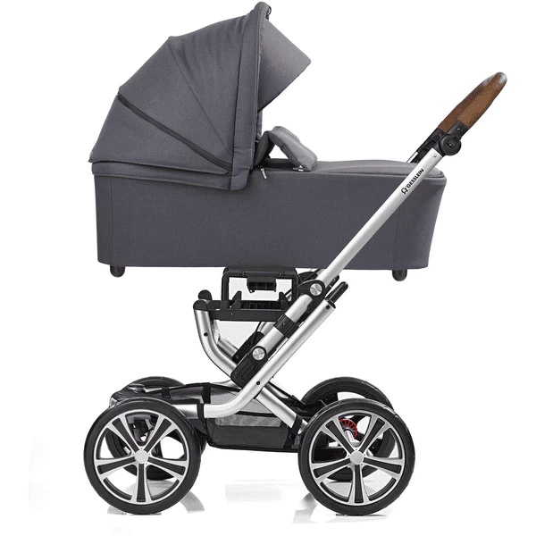 GESSLEIN Combi Kinderwagen F10 Air+, Antraciet / Patroon 3 GESSLEIN Combi Kinderwagen F10 Air+, Antraciet / Patroon - Afbeelding 3
