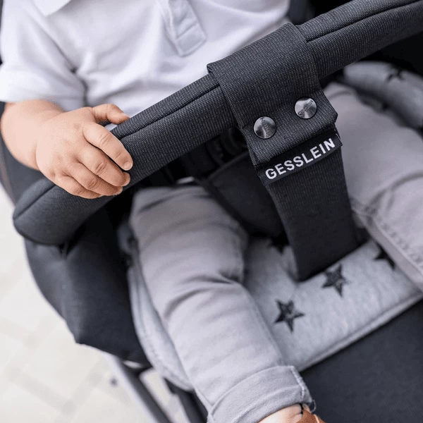 GESSLEIN Combi Kinderwagen F4 Air+, Antraciet / Star 2 GESSLEIN Combi Kinderwagen F4 Air+, Antraciet / Star - Afbeelding 2