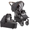 GESSLEIN Combi Kinderwagen F4 Air+, Antraciet / Star