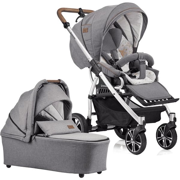 GESSLEIN Combi Kinderwagen F4 Air+, Claud / Sterren 1 GESSLEIN Combi Kinderwagen F4 Air+, Claud / Sterren
