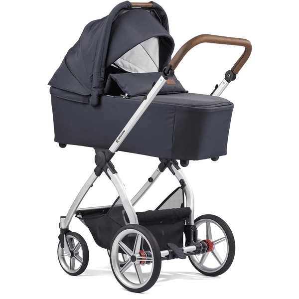 GESSLEIN FX4 Life Combi Kinderwagen, Marine Gevlekt 2 GESSLEIN FX4 Life Combi Kinderwagen, Marine Gevlekt - Afbeelding 2