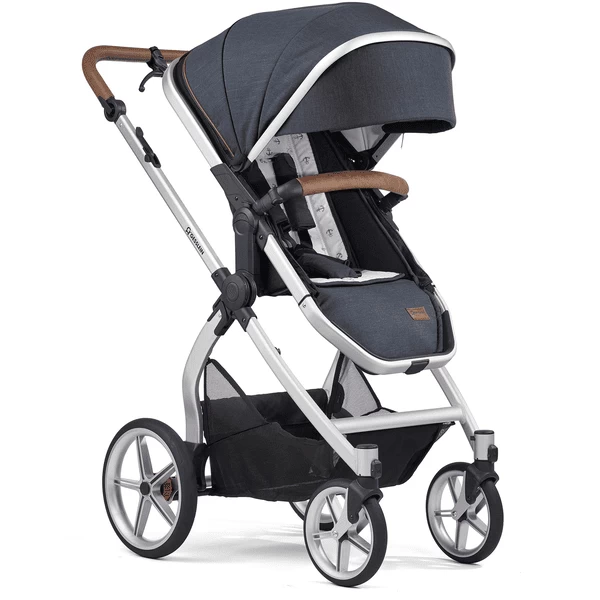 GESSLEIN FX4 Life Combi Kinderwagen, Marine Gevlekt 5 GESSLEIN FX4 Life Combi Kinderwagen, Marine Gevlekt - Afbeelding 5