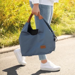 GESSLEIN Luiertas N°5, Medium Blauw -Kinderwagen Korting gesslein luiertas n5 medium blauw a380366 3