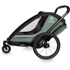 Hamax Kinderfietskar Cocoon Met Verstelbare Slaapstand Green / Black 9 Hamax Kinderfietskar Cocoon Met Verstelbare Slaapstand Green / Black -Kinderwagen Korting hamax kinderfietskar cocoon met verstelbare slaapstand green black a415125 4