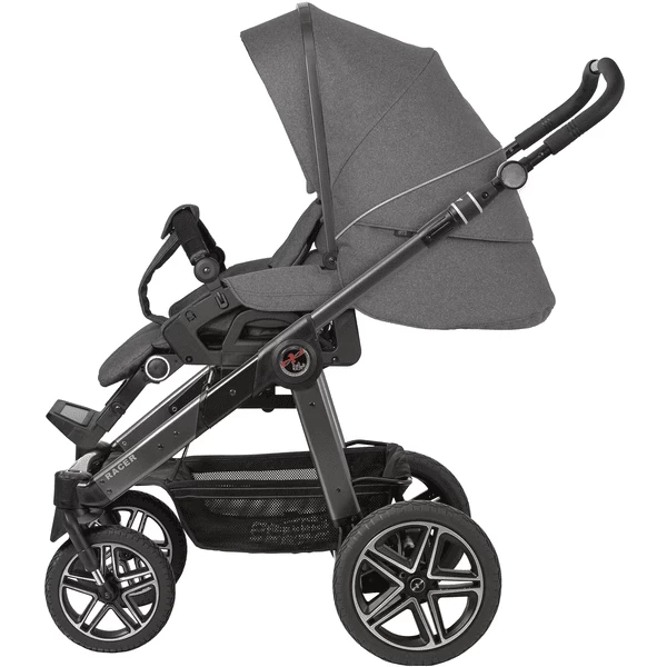 Hartan Kinderwagen Racer GTS Causal Collection Stardust (902) Framekleur Platina 3 Hartan Kinderwagen Racer GTS Causal Collection Stardust (902) Framekleur Platina - Afbeelding 3