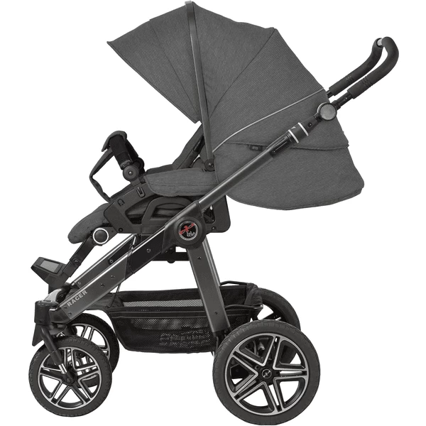 Hartan Kinderwagen Racer GTS Met Handrem Little Pinguïn (910) Framekleur Platina 3 Hartan Kinderwagen Racer GTS Met Handrem Little Pinguïn (910) Framekleur Platina - Afbeelding 3