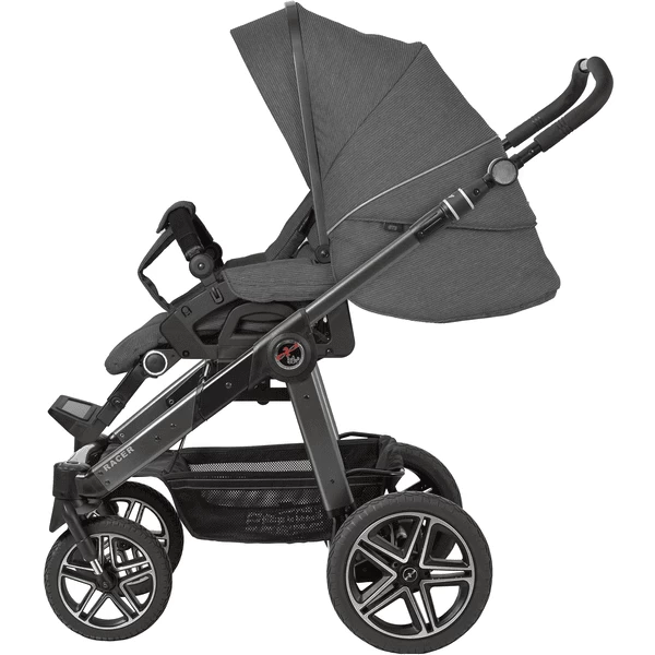 Hartan Kinderwagen Racer GTS Met Handrem Little Pinguïn (910) Framekleur Platina 4 Hartan Kinderwagen Racer GTS Met Handrem Little Pinguïn (910) Framekleur Platina - Afbeelding 4