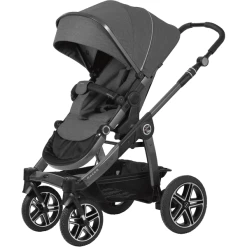 Hartan Kinderwagen Racer GTX Causal Collection Little Pinguïn (910) Framekleur Platinum