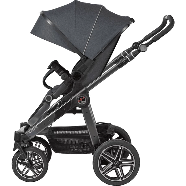 Hartan Kinderwagen Racer GTX Met Handrem Causal Collection Blauw Stone (908) Framekleur Platina 3 Hartan Kinderwagen Racer GTX Met Handrem Causal Collection Blauw Stone (908) Framekleur Platina - Afbeelding 3