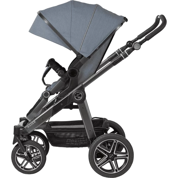 Hartan Kinderwagen Racer GTX Met Handrem Causal Collection Heart S (914) Framekleur Platina 3 Hartan Kinderwagen Racer GTX Met Handrem Causal Collection Heart S (914) Framekleur Platina - Afbeelding 3