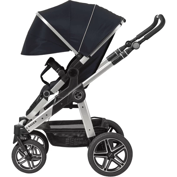 Hartan Pram Racer GTX Met Handrem Zeezijde (207) Framekleur Zilver 2 Hartan Pram Racer GTX Met Handrem Zeezijde (207) Framekleur Zilver - Afbeelding 2