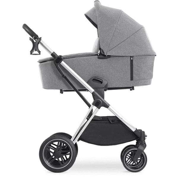 Hauck Kinderwagen Vision X Set Silver Melange Grijs 4 Hauck Kinderwagen Vision X Set Silver Melange Grijs - Afbeelding 4