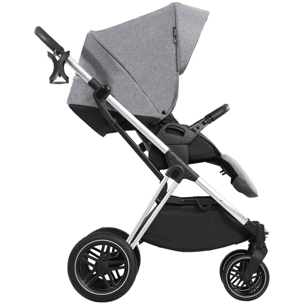 Hauck Kinderwagen Vision X Set Silver Melange Grijs 5 Hauck Kinderwagen Vision X Set Silver Melange Grijs - Afbeelding 5
