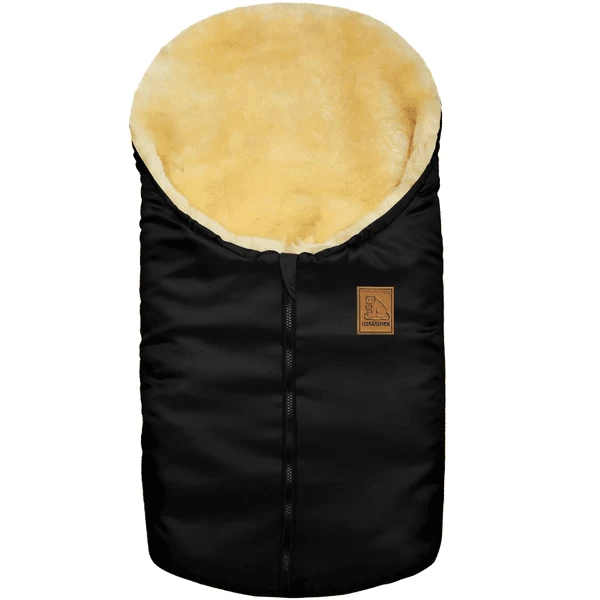 HEITMANN Lamsvacht Voetenzak Klein Ijsbeer Zwart 1 HEITMANN Lamsvacht Voetenzak Klein Ijsbeer Zwart