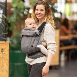 Hoppediz Draagzak Bondolino Plus Popeline One Size Denim Zwart -Kinderwagen Korting hoppediz draagzak bondolino plus popeline one size denim zwart a272717 2