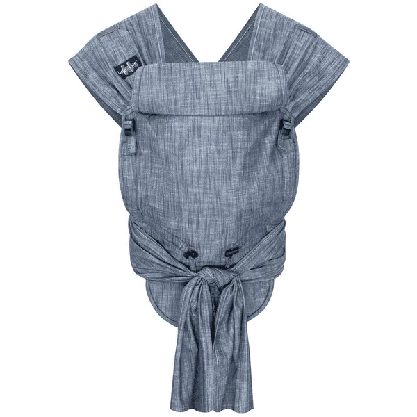 Hoppediz Draagzak Hop-Tye Buckle Denim 2 Hoppediz Draagzak Hop-Tye Buckle Denim - Afbeelding 2