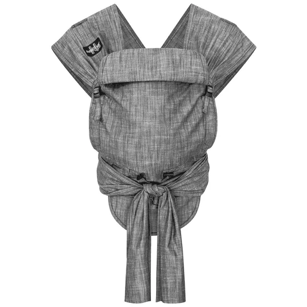 Hoppediz Draagzak Hop-Tye Buckle Denim Zwart 2 Hoppediz Draagzak Hop-Tye Buckle Denim Zwart - Afbeelding 2