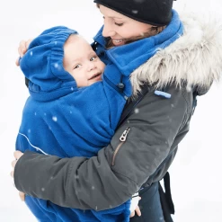 Hoppediz Fleece Cover Basic Marine -Kinderwagen Korting hoppediz fleece cover basic marine a303117 4