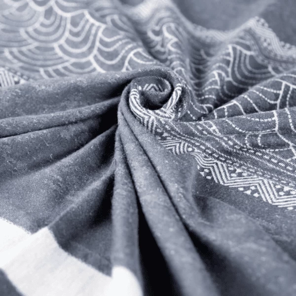 Hoppediz Pasgeboren Babydraagzak Primeo Jacquard Sapporo 4 Hoppediz Pasgeboren Babydraagzak Primeo Jacquard Sapporo - Afbeelding 4