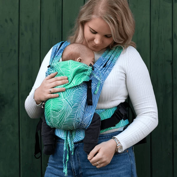 Hoppediz Pasgeboren Babydrager Primeo Jacquard Grenada Cream 3 Hoppediz Pasgeboren Babydrager Primeo Jacquard Grenada Cream - Afbeelding 3