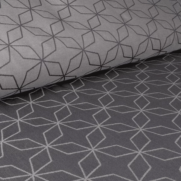 HOPPEDIZ Ring-Sling Draagdoek Jacquard Malmö Stone 4 HOPPEDIZ Ring-Sling Draagdoek Jacquard Malmö Stone - Afbeelding 4