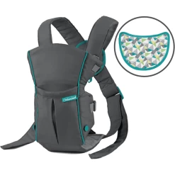Infantino SWIFT™ CLASS IC BABYTRAGE, Grijs Met Zakje -Kinderwagen Korting infantino swift class ic babytrage grijs met zakje a360656 3