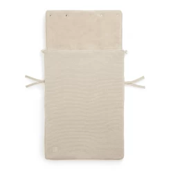 Jollein Voetenzak Basic Gebreid Nougat -Kinderwagen Korting jollein voetenzak basic gebreid nougat a325491 3