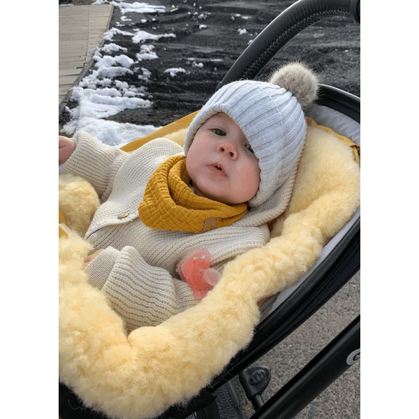 KAISER Lamsvacht Voetenzak Igloo Action Marine Gemêleerd 2 KAISER Lamsvacht Voetenzak Igloo Action Marine Gemêleerd - Afbeelding 2