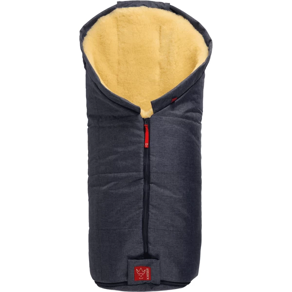 KAISER Lamsvacht Voetenzak Igloo Action Marine Gemêleerd 1 KAISER Lamsvacht Voetenzak Igloo Action Marine Gemêleerd