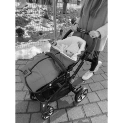 KAISER Lamsvacht-voetenzak IGLU AKTION Marine -Kinderwagen Korting kaiser lamsvacht voetenzak iglu aktion marine a143923 4