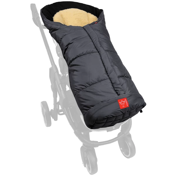 KAISER Voetenzak SHEEPY Met Lamsvacht Antraciet 2 KAISER Voetenzak SHEEPY Met Lamsvacht Antraciet - Afbeelding 2