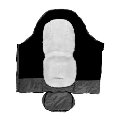 KAISER Voetenzak SHEEPY Met Lamsvacht Grijs -Kinderwagen Korting kaiser voetenzak sheepy met lamsvacht grijs a143949 4