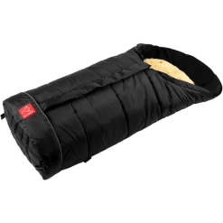 KAISER Voetenzak SHEEPY Met Lamsvacht Zwart 8 KAISER Voetenzak SHEEPY Met Lamsvacht Zwart -Kinderwagen Korting kaiser voetenzak sheepy met lamsvacht zwart a143940 3