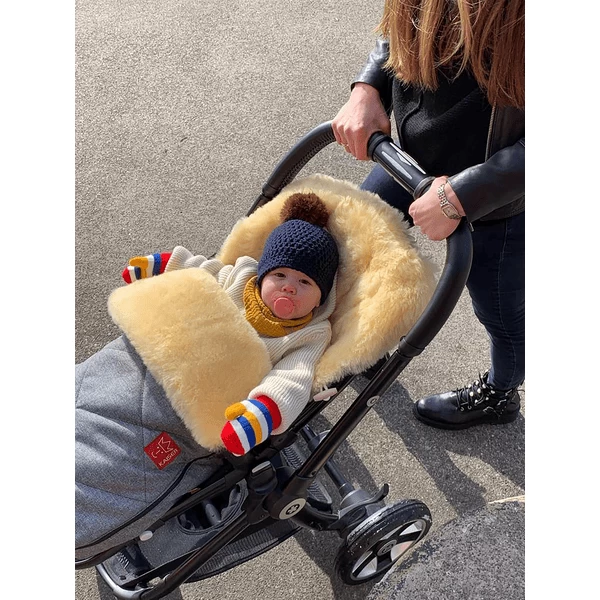 KAISER Winter Voetenzak Natura Grijs Gemêleerd 2 KAISER Winter Voetenzak Natura Grijs Gemêleerd - Afbeelding 2