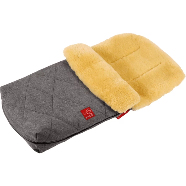 KAISER Winter Voetenzak Natuur Antraciet Grijs 4 KAISER Winter Voetenzak Natuur Antraciet Grijs - Afbeelding 4