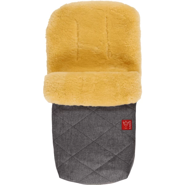 KAISER Winter Voetenzak Natuur Antraciet Grijs 1 KAISER Winter Voetenzak Natuur Antraciet Grijs