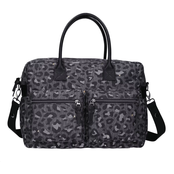 Kidzroom Care Luiertas Leopard Love Black 2 Kidzroom Care Luiertas Leopard Love Black - Afbeelding 2